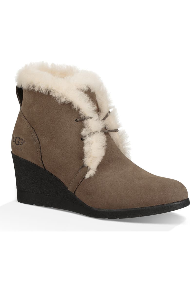 UGG<sup>®</sup> Jeovana Waterproof Genuine Shearling Lined Boot, Main, color,