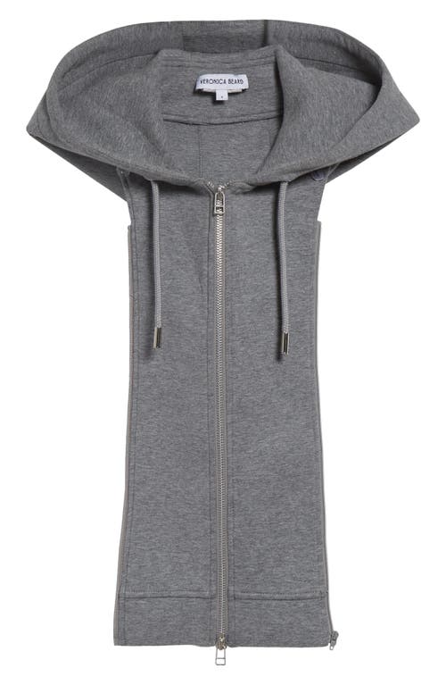 Veronica Beard Oversize Hoodie Dickey In Gray