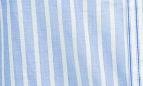 MADEWELL MADEWELL MIXED STRIPE OVERSIZE COTTON POPLIN BUTTON-UP SHIRT 