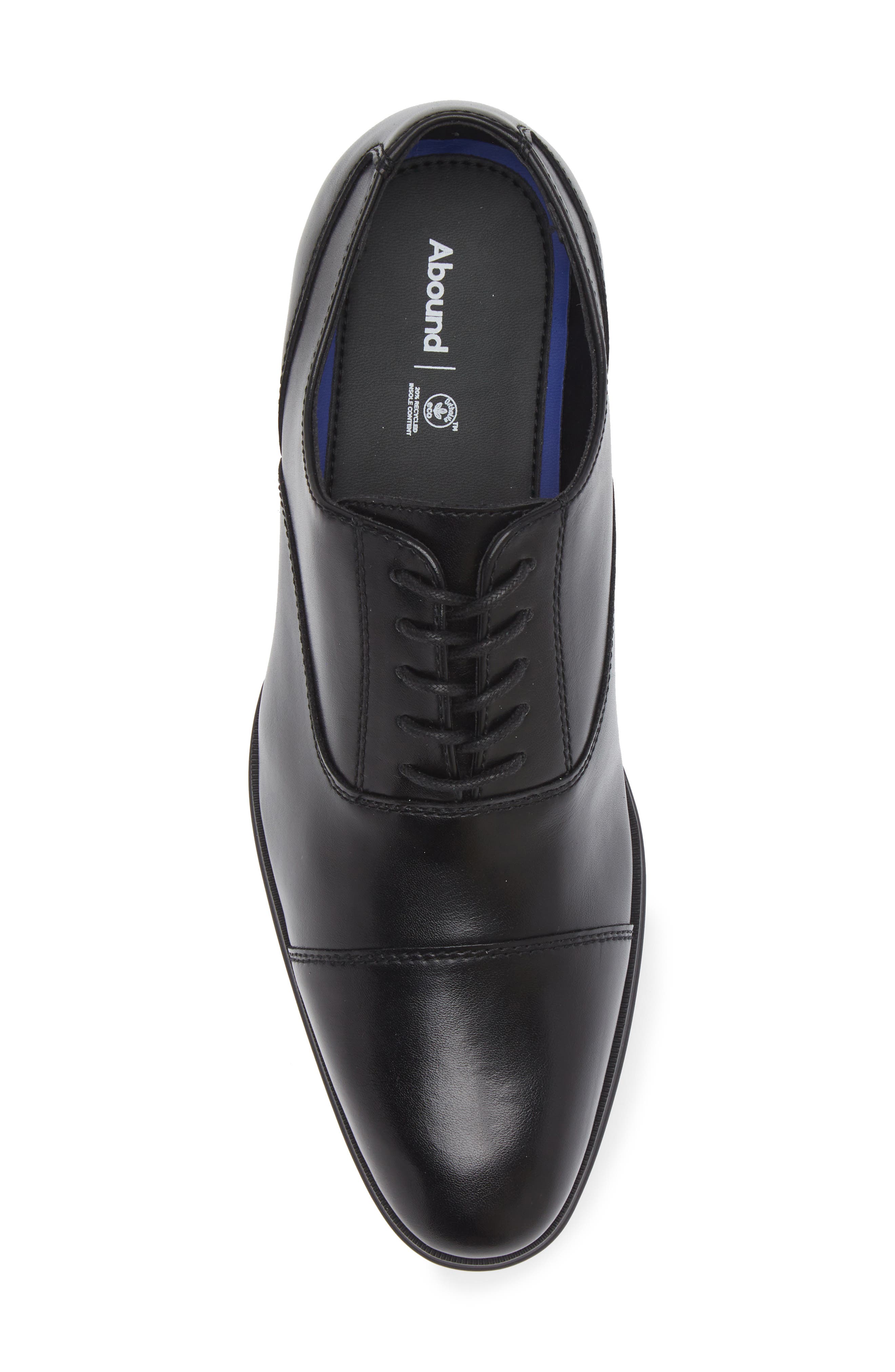 Abound Calvin Cap Toe Derby, Alternate, color, Black