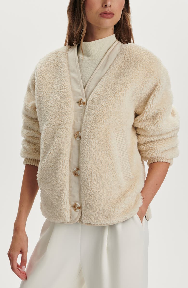 Varley Drew Reversible Jacket, Alternate, color, Sand Shell / Ash