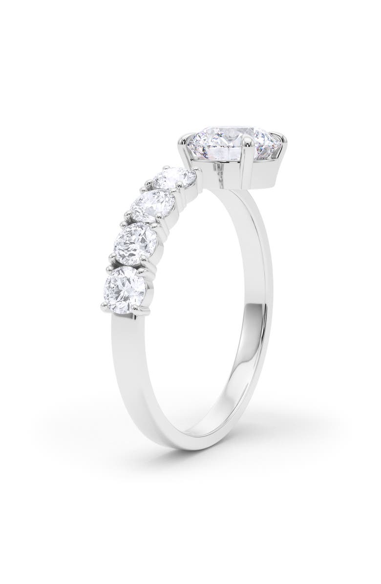 Everyday By HauteCarat Floating Round Lab Created Diamond Ring - 2ct., Alternate, color,
