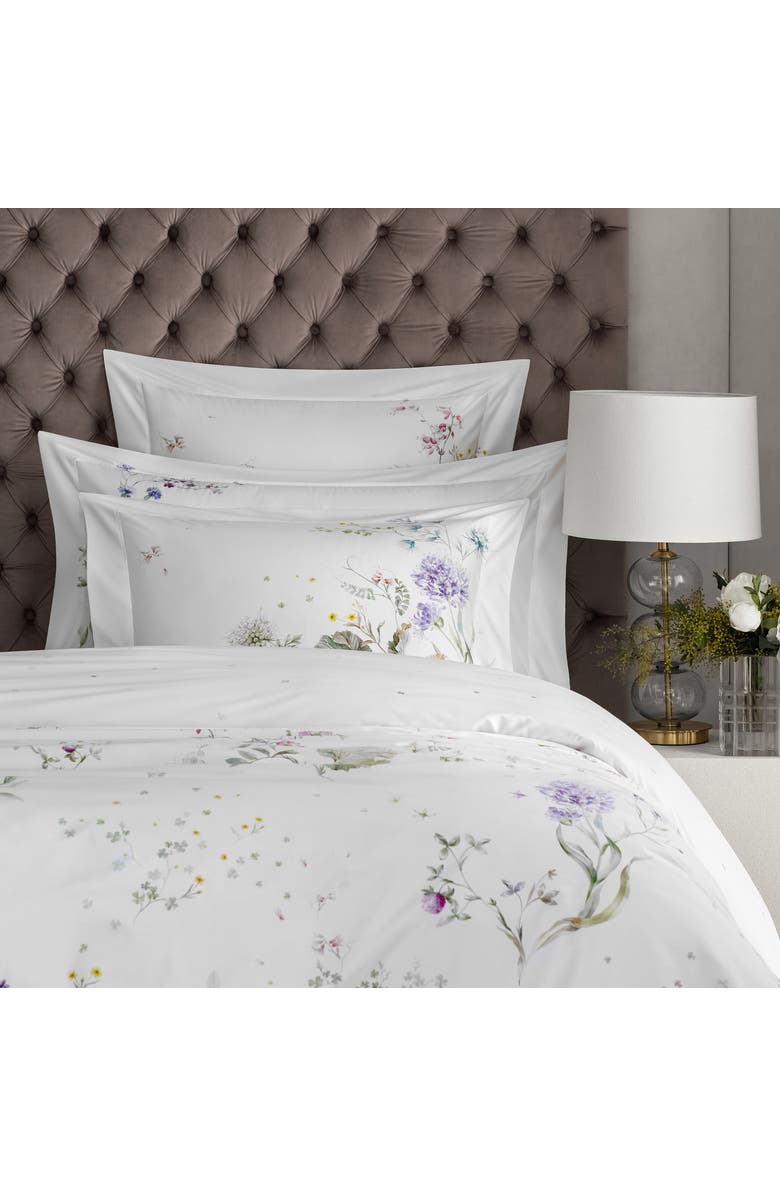 Togas Fleur pillowcase, Main, color, White