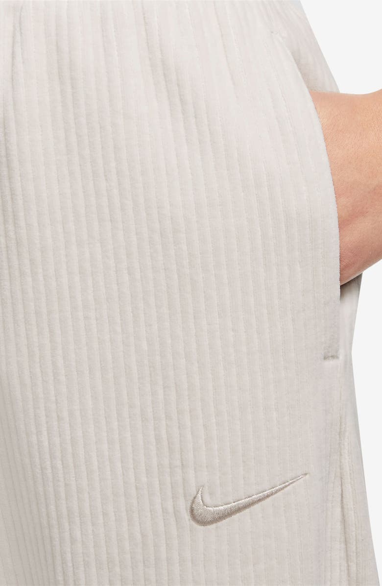 Nike Sportswear Velour High Waist Wide Leg Pants, Alternate, color,