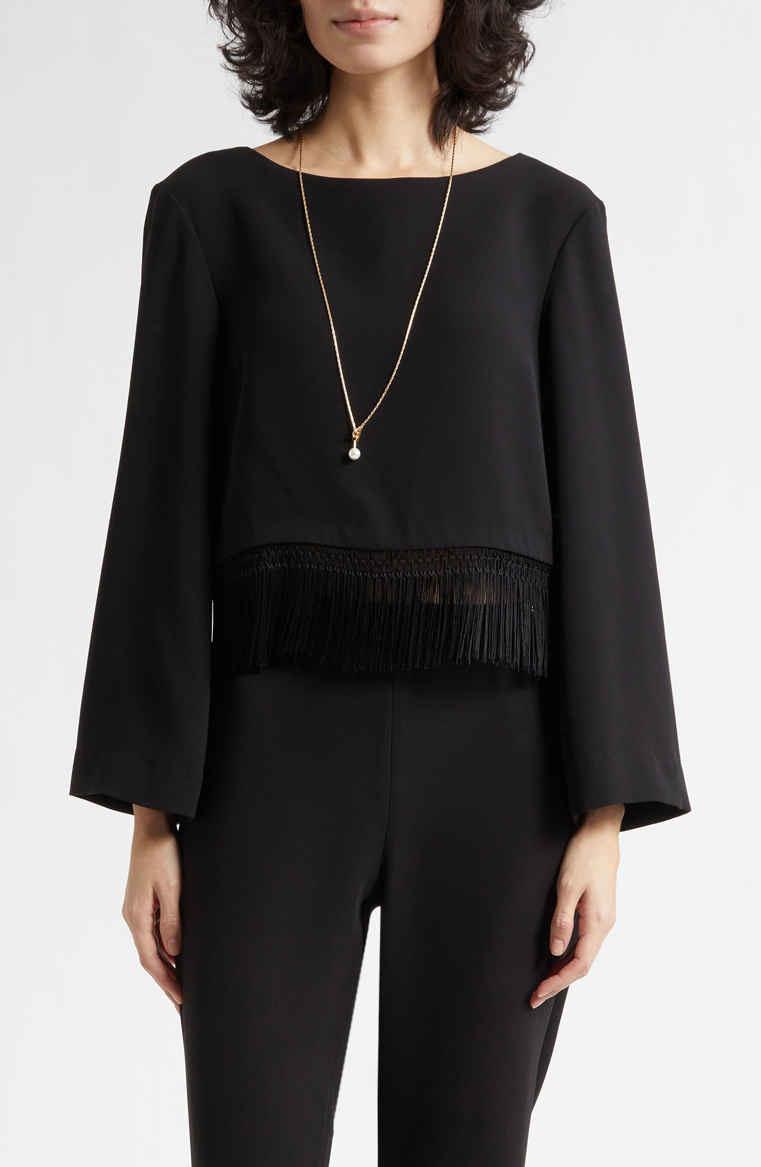 Bianca Fringe Hem Top