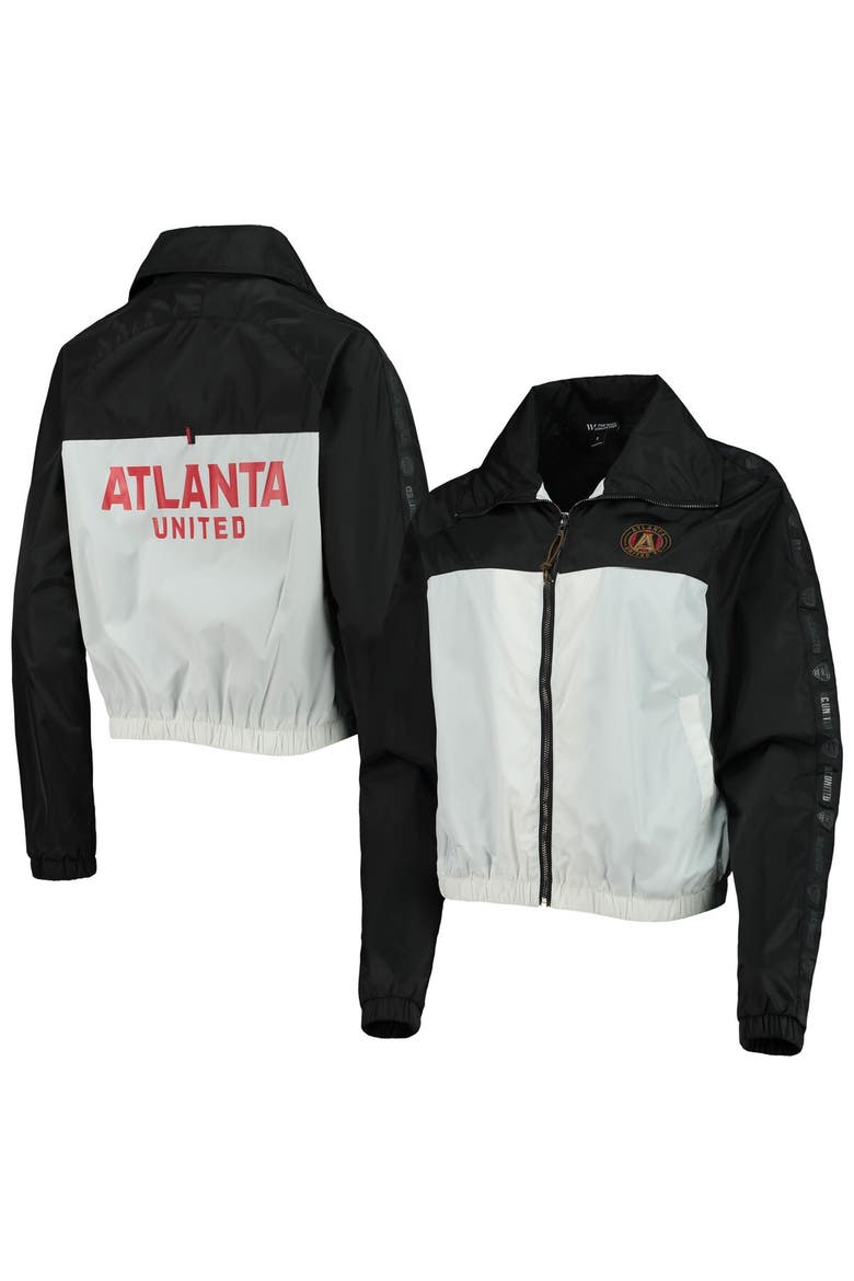 Women's The Wild Collective Black Atlanta United FC Anthem Full-Zip Jacket, Main, color, Black