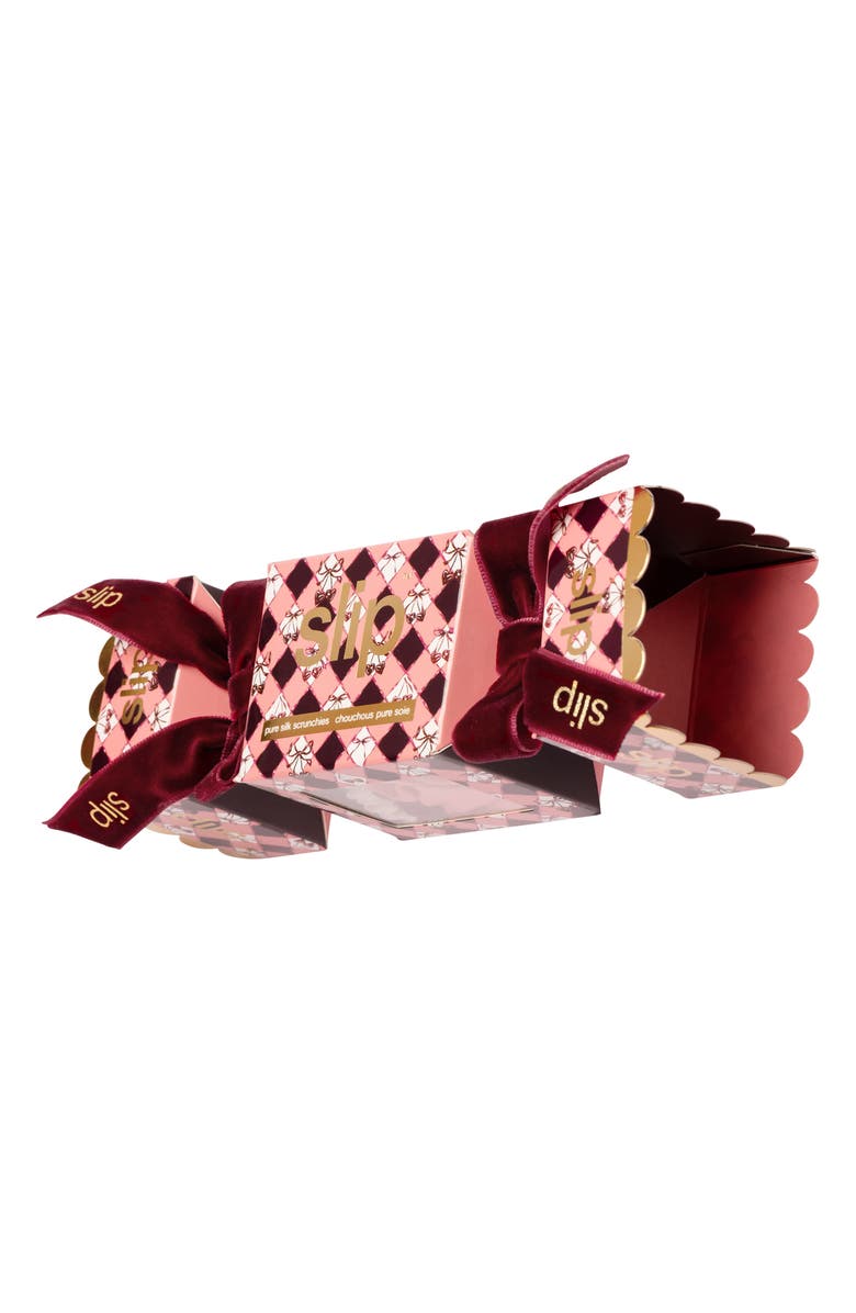 slip Sweetheart Pure Silk Scrunchie Set, Alternate, color, Sweetheart