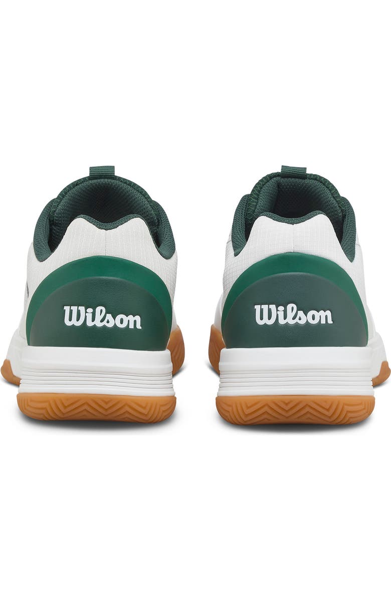 WILSON CourtGlide Tennis Shoe, Alternate, color, White / Sycamore / Gum