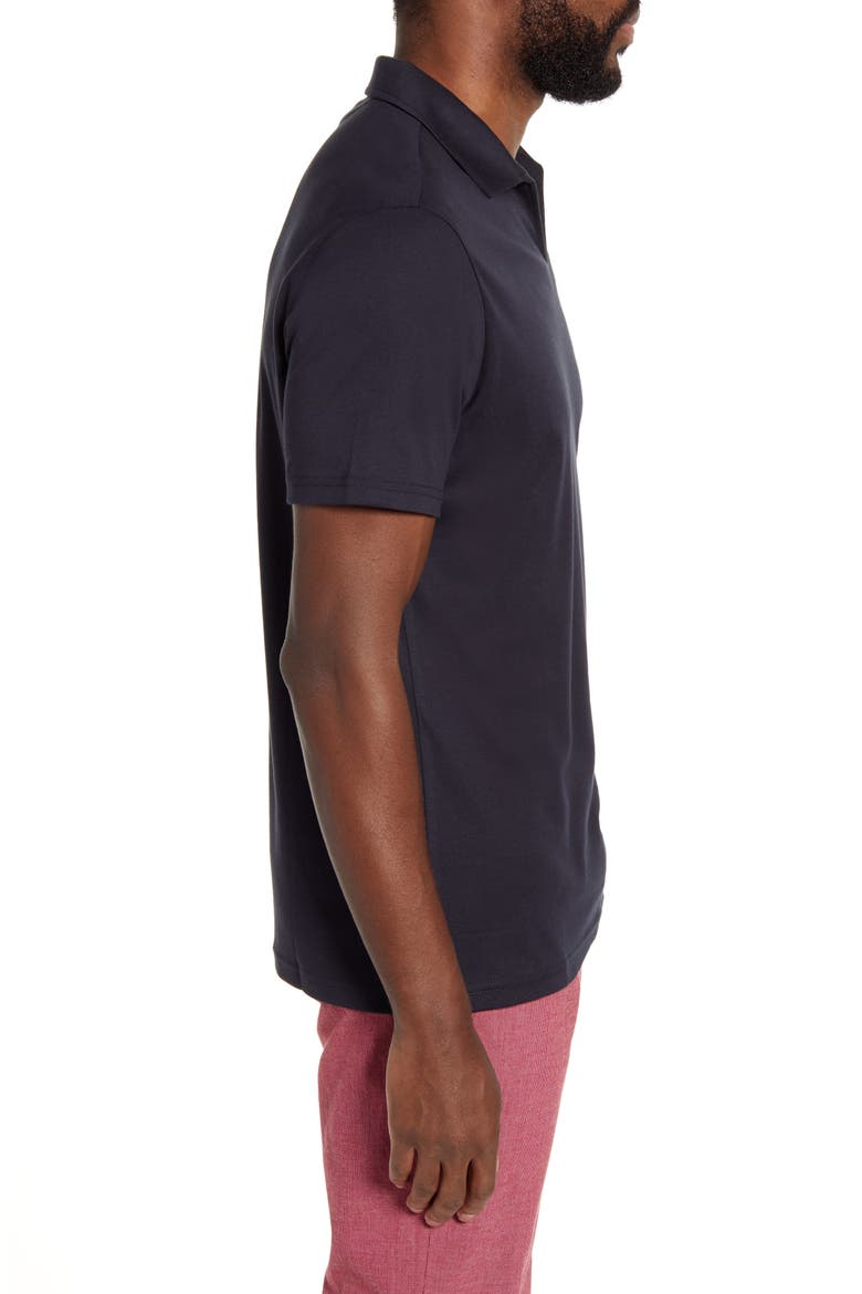 Paz Johnny Collar Polo, Alternate, color, NAVY