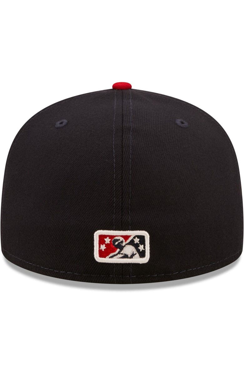 New Era Men's New Era Navy Peoria Chiefs Authentic Collection 59FIFTY Fitted Hat, Alternate, color, Navy