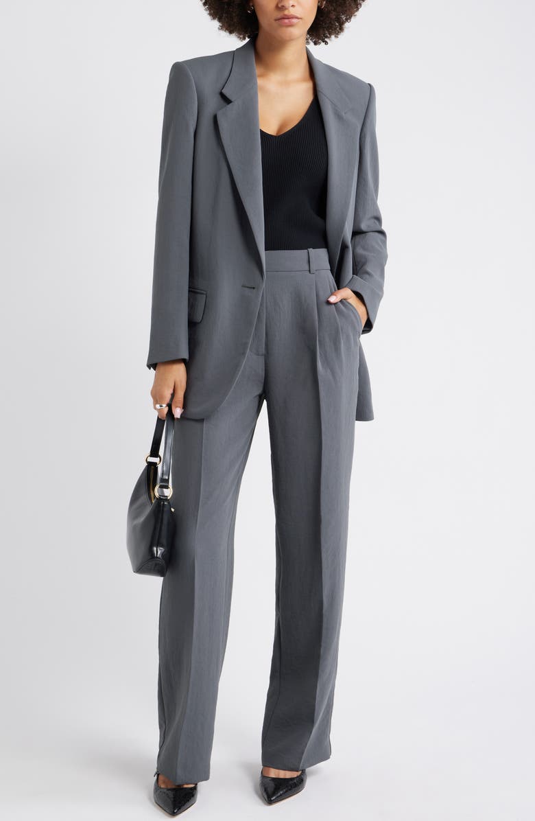 Open Edit The Curator Trousers, Alternate, color, Grey Magnet