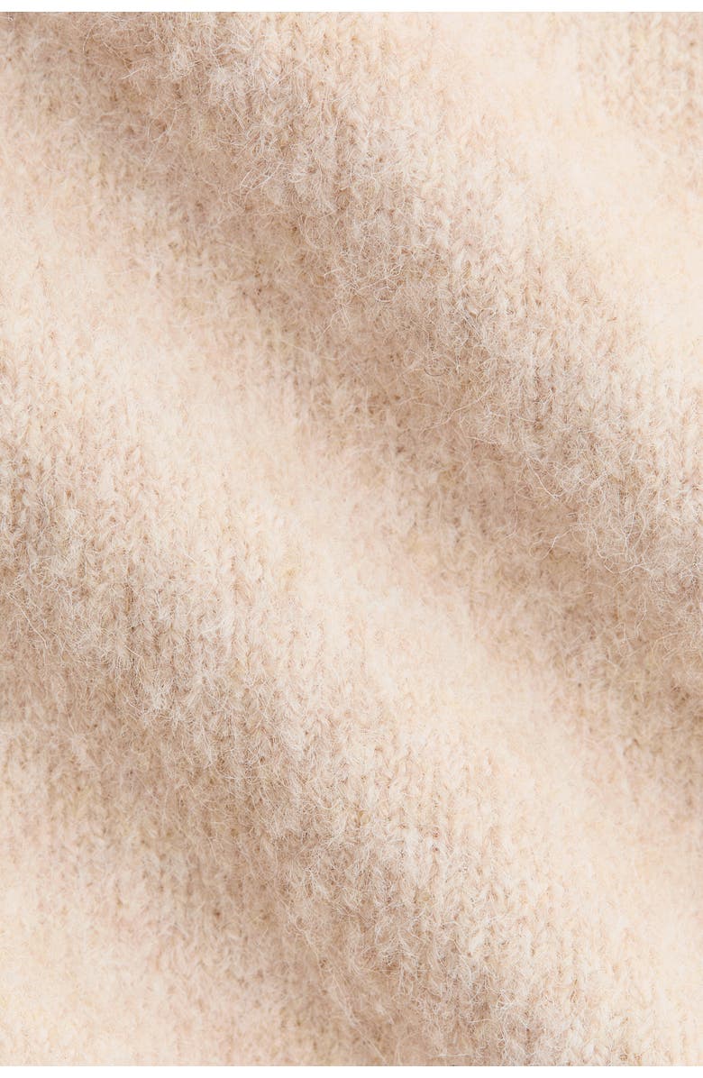 H&M Cable-knit Polo Jumper, Alternate, color, Beige