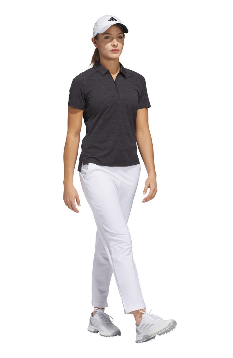 adidas <p>Ultimate365  Twistknit Polo Shirt</p>, Alternate, color, Black/ Grefou