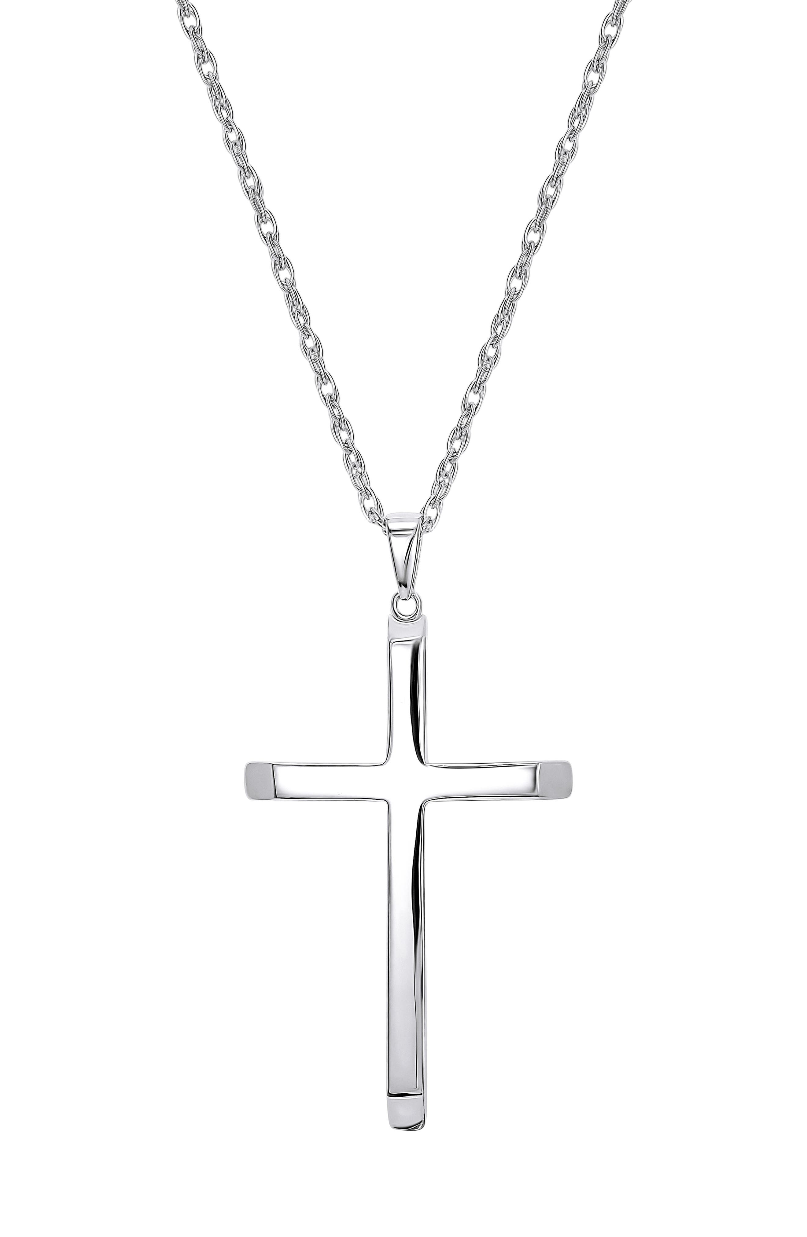 CANDELA JEWELRY Cross Pendant Necklace