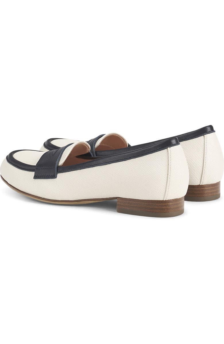 AGL New College Penny Loafer, Alternate, color, Gesso-Night