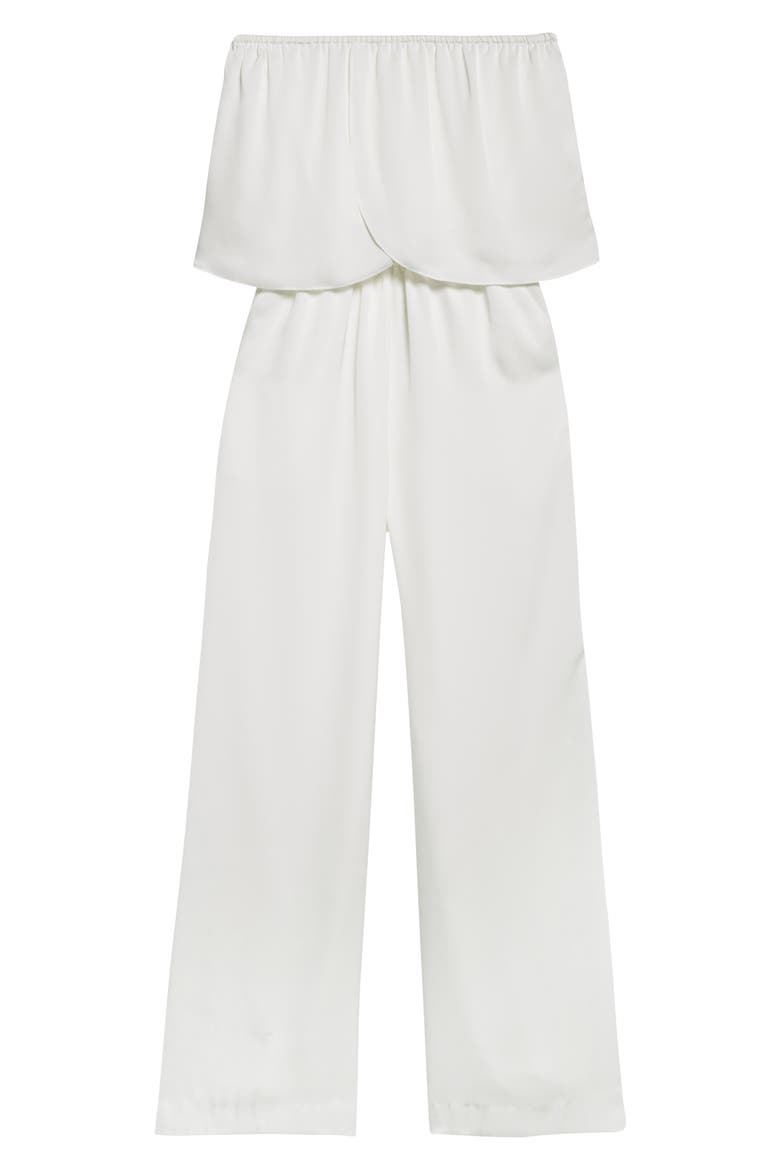 Montse Strapless Jumpsuit, Alternate, color, IVORY