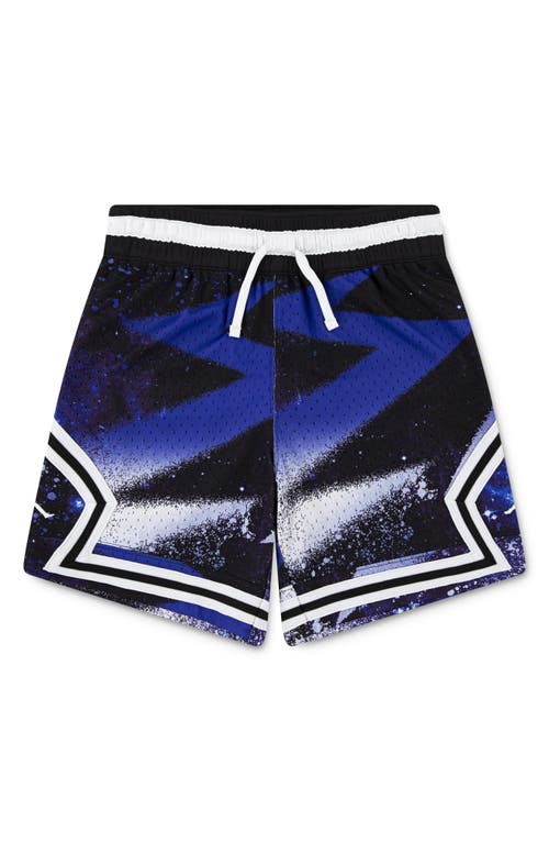 Jordan Kids' Print Dri-fit Mesh Basketball Shorts