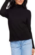Karen Kane Ribbed Turtleneck Top