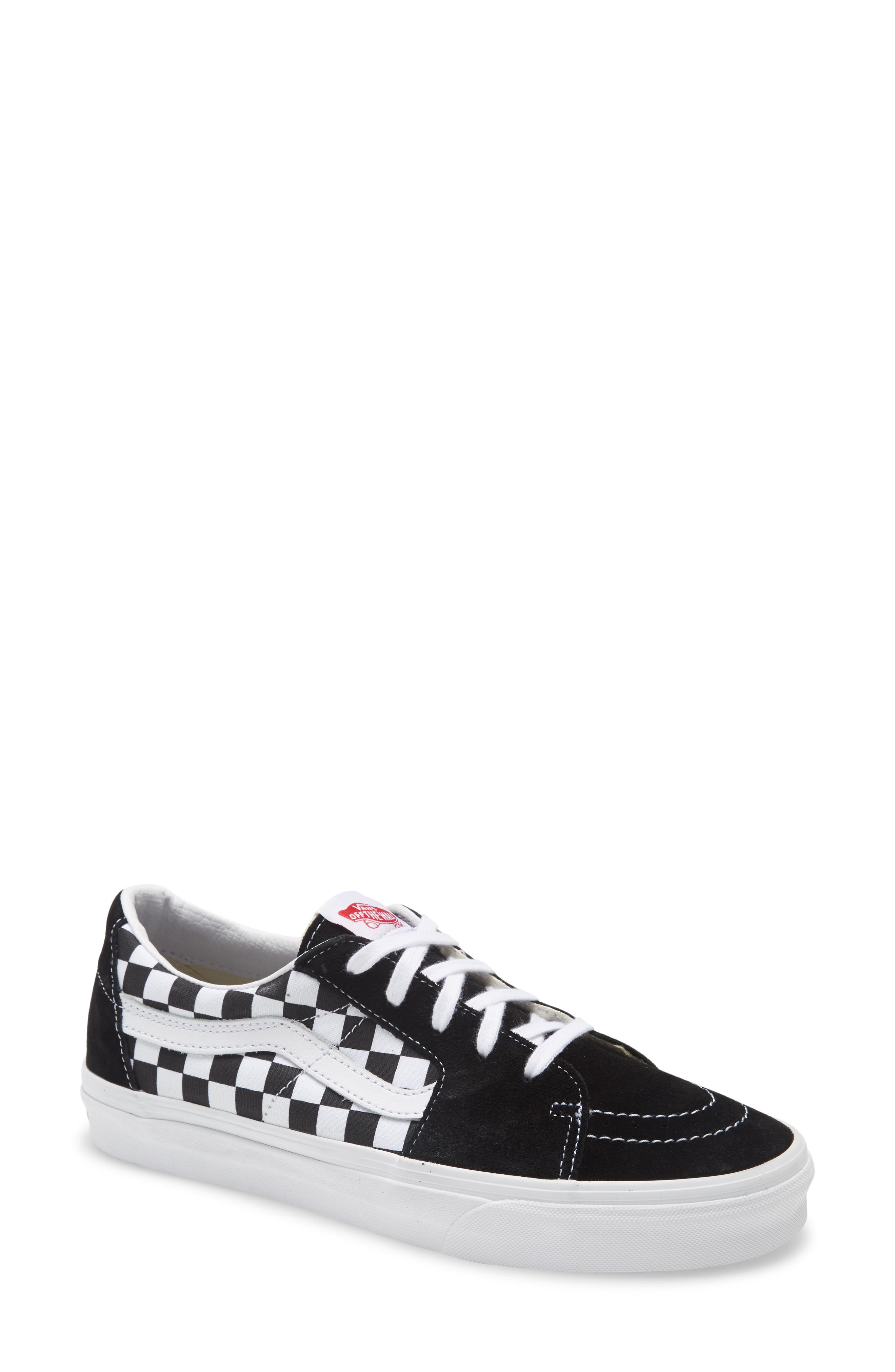 Vans SK8-Low Check Sneaker, Main, color, 