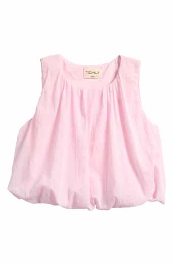 Kids' Grecian Cotton Gauze Bubble Top