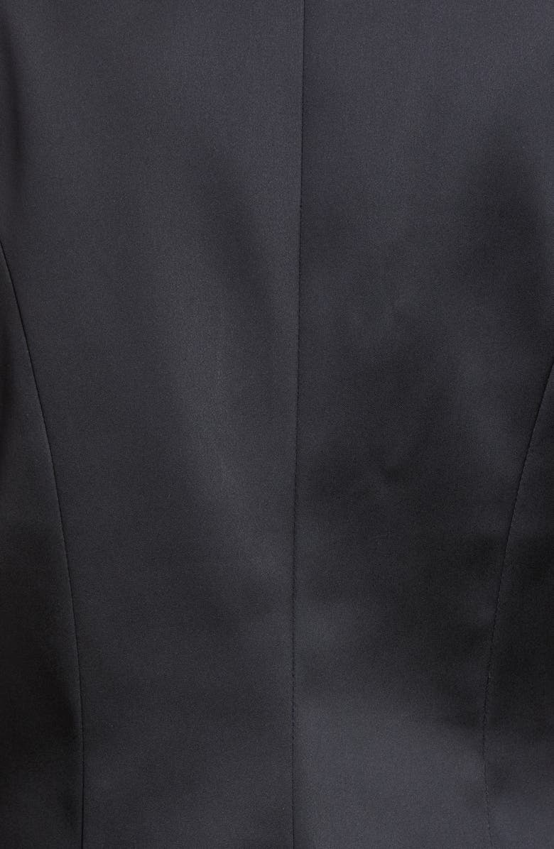 L'AGENCE Kenzie Satin Double Breasted Blazer, Alternate, color, 