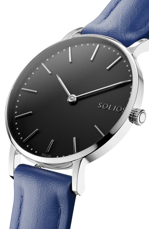 Solios Watches The Solar Classic | Black Dial