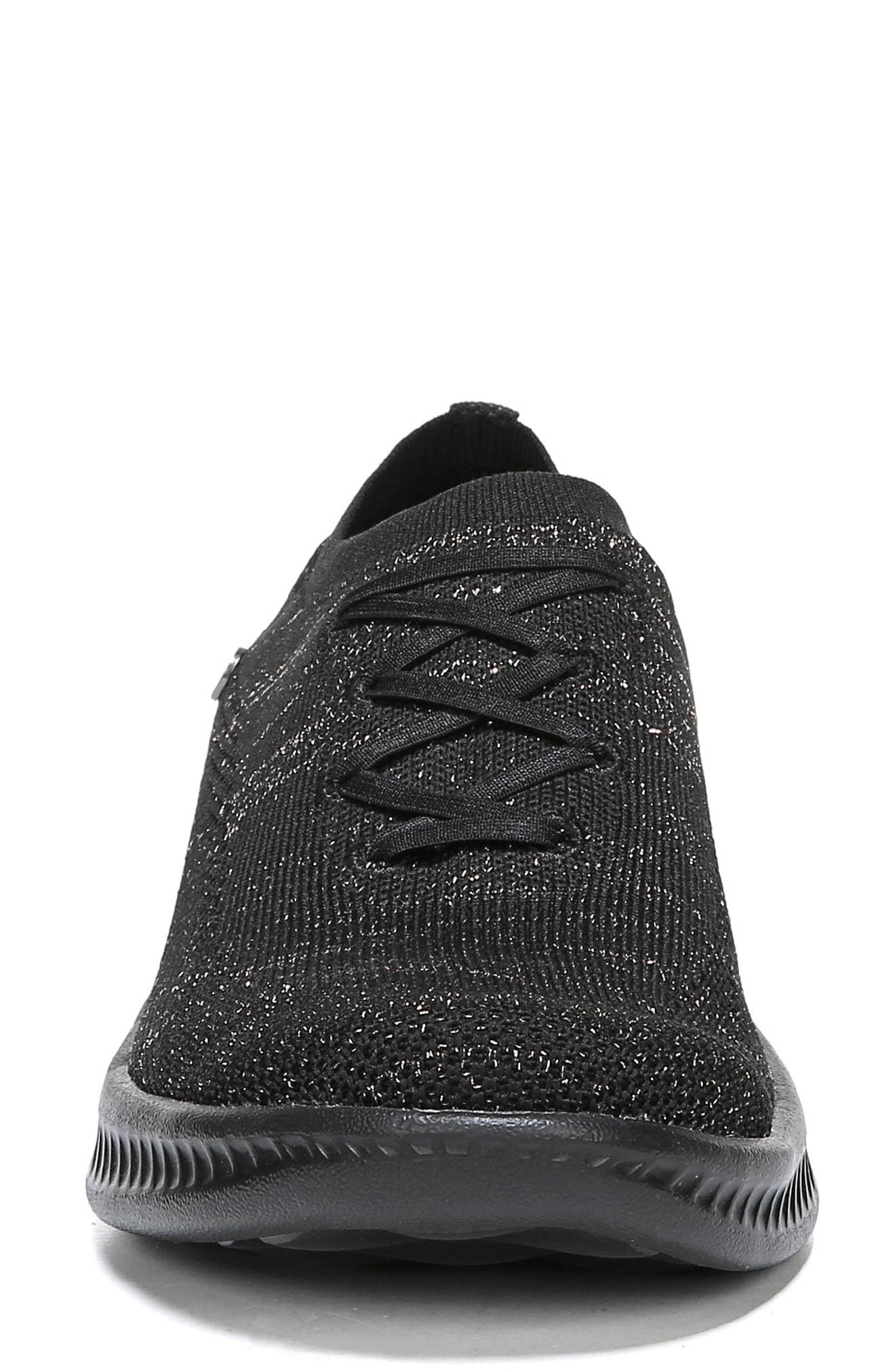 BZees Nuance Slip-On Sneaker 9Women), Alternate, color, Black/ Bronze Fabric