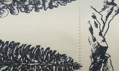 Azores Home Set Of 2 Mountain Toile Heavyweight Cotton Flannel Pillowcases In Multi