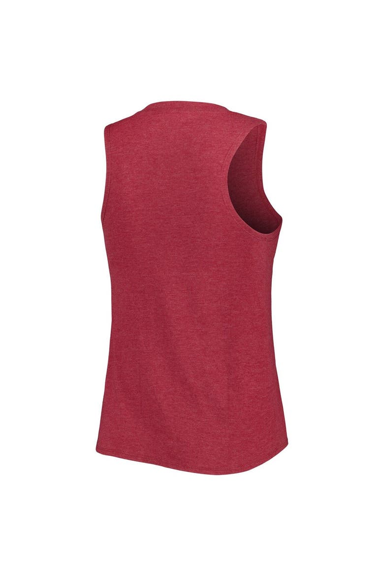 Women's Concepts Sport Garnet/Black Arizona Coyotes Meter Muscle Tank Top & Pants Sleep Set, Alternate, color, Garnet