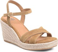 Söfft Neely Ankle Strap Platform Espadrille Sandal