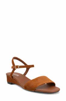 Astrid Ankle Strap Wedge Sandal