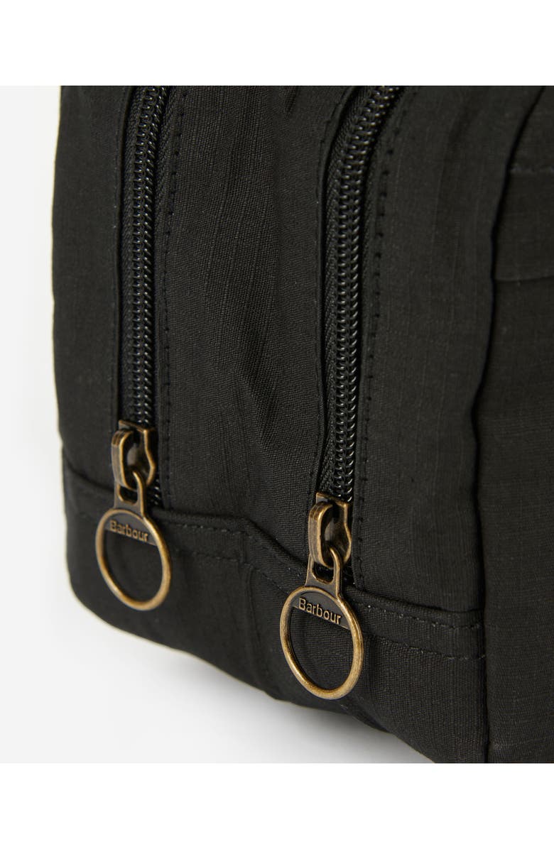 Barbour Double Zip Washbag, Alternate, color, 