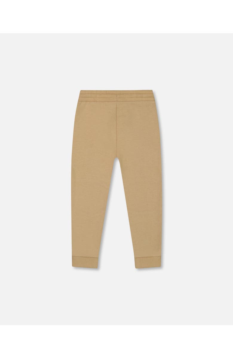 Deux par Deux Little Boy's Jogger Sweatpants Beige, Alternate, color,