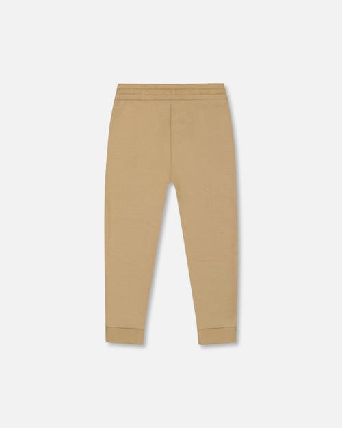 Deux Par Deux Little Boy's Jogger Sweatpants Beige In Beige