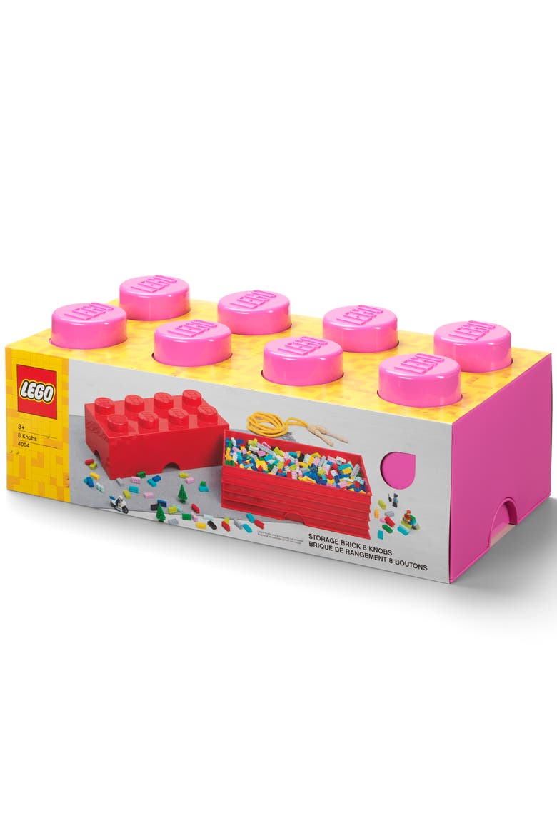 Storage Brick 8 Medium Pink, Main, color, Pink