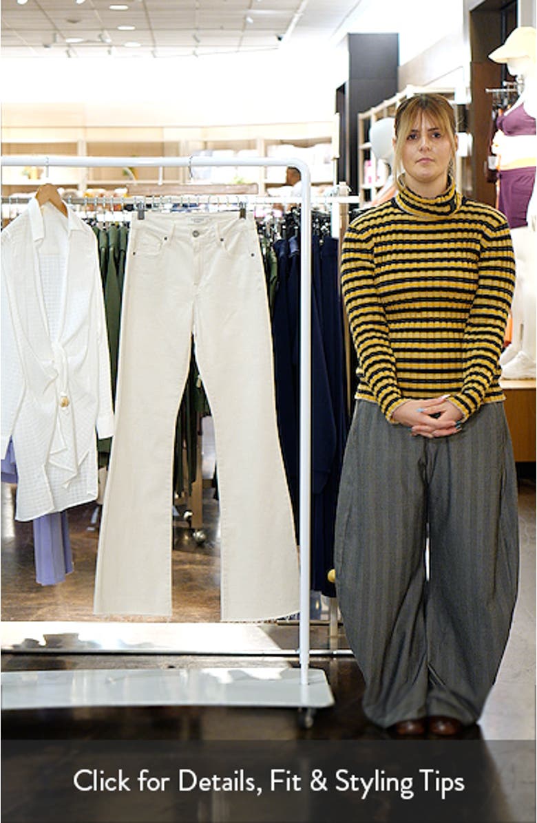Sea Salt Clean Cut High Waist Flare Jeans, sales video thumbnail