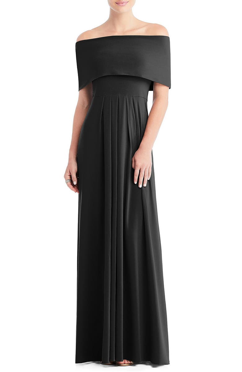Dessy Collection Multi-Way Loop A-Line Gown, Alternate, color,