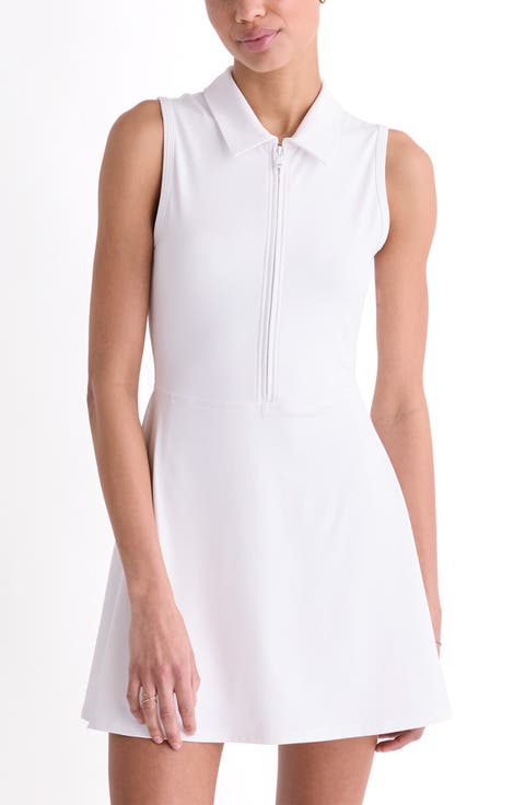 Cotton Polo Minidress