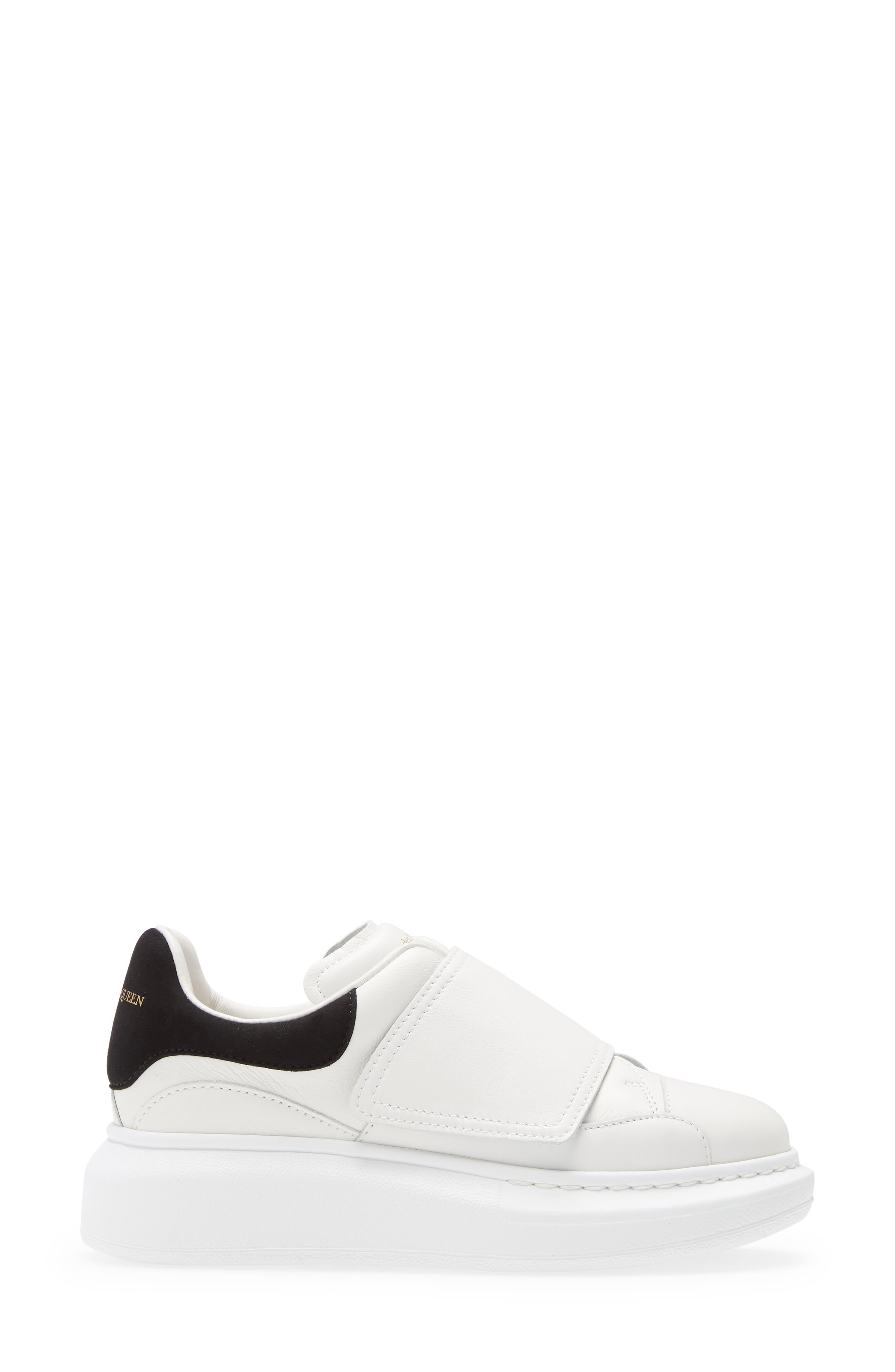 Kids' Oversized Platform Sneaker, Alternate, color, WHITE/ BLACK