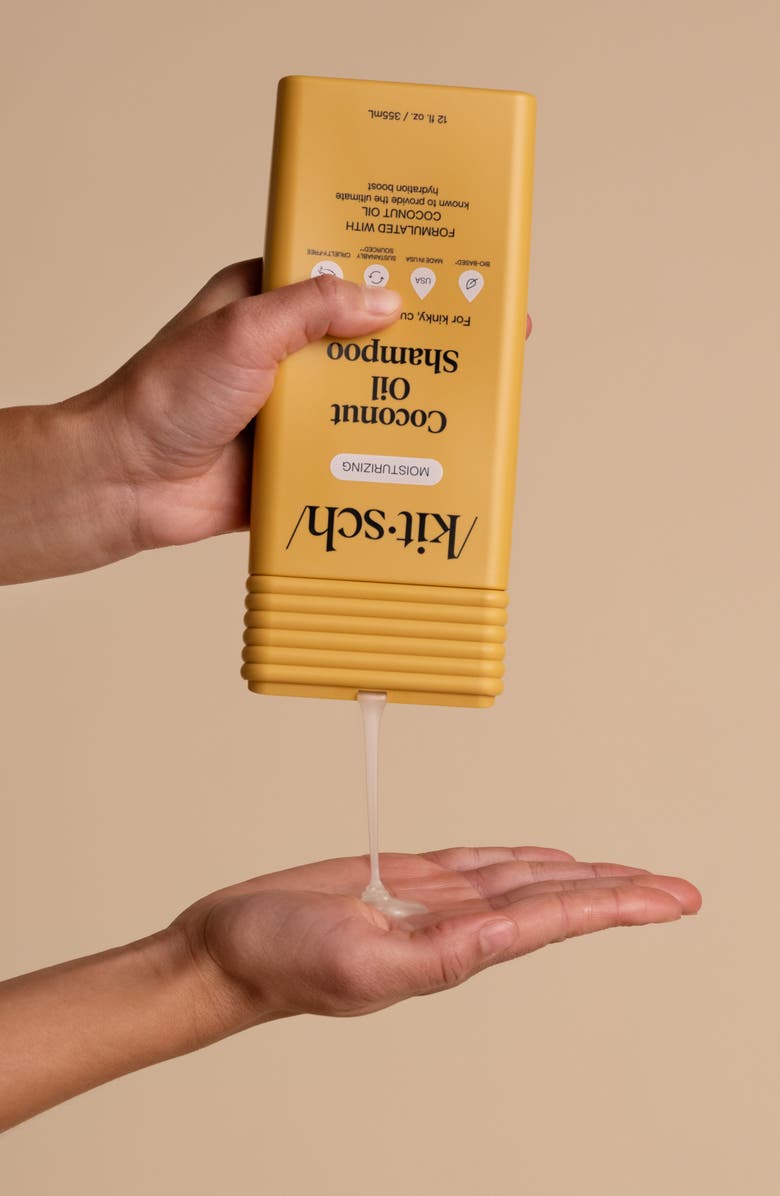 Kitsch Coconut Oil Shampoo for Dry Damaged Hair, Alternate, color, 