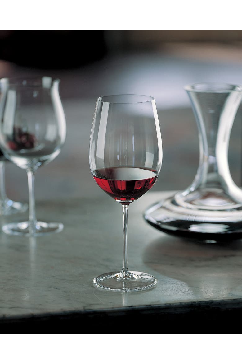 Sommeliers Mature Bordeaux Grand Cru Wine Glass, Single Glass, Alternate, color, Clear