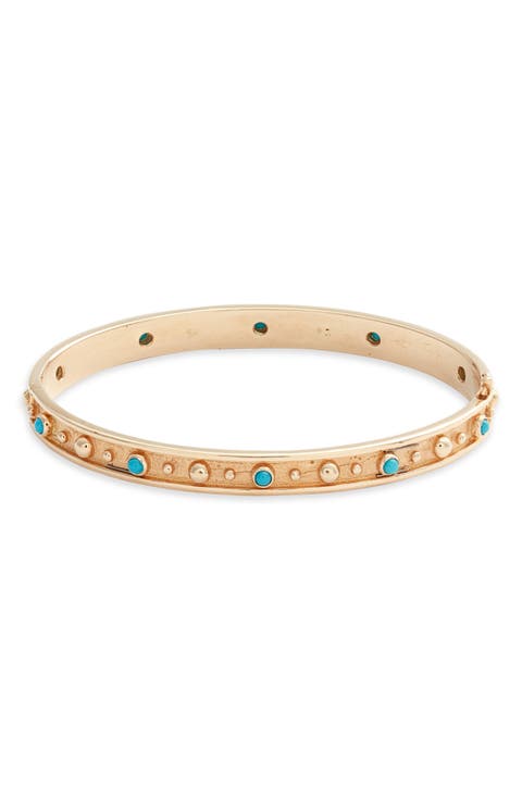 Dew Drop Méditerranée Bangle Bracelet
