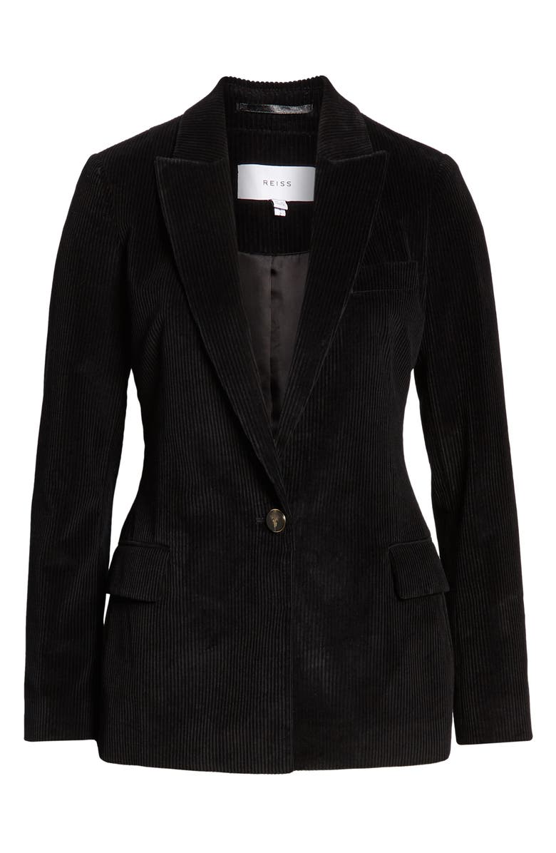 Reiss Carie Cotton Corduroy Blazer, Alternate, color,