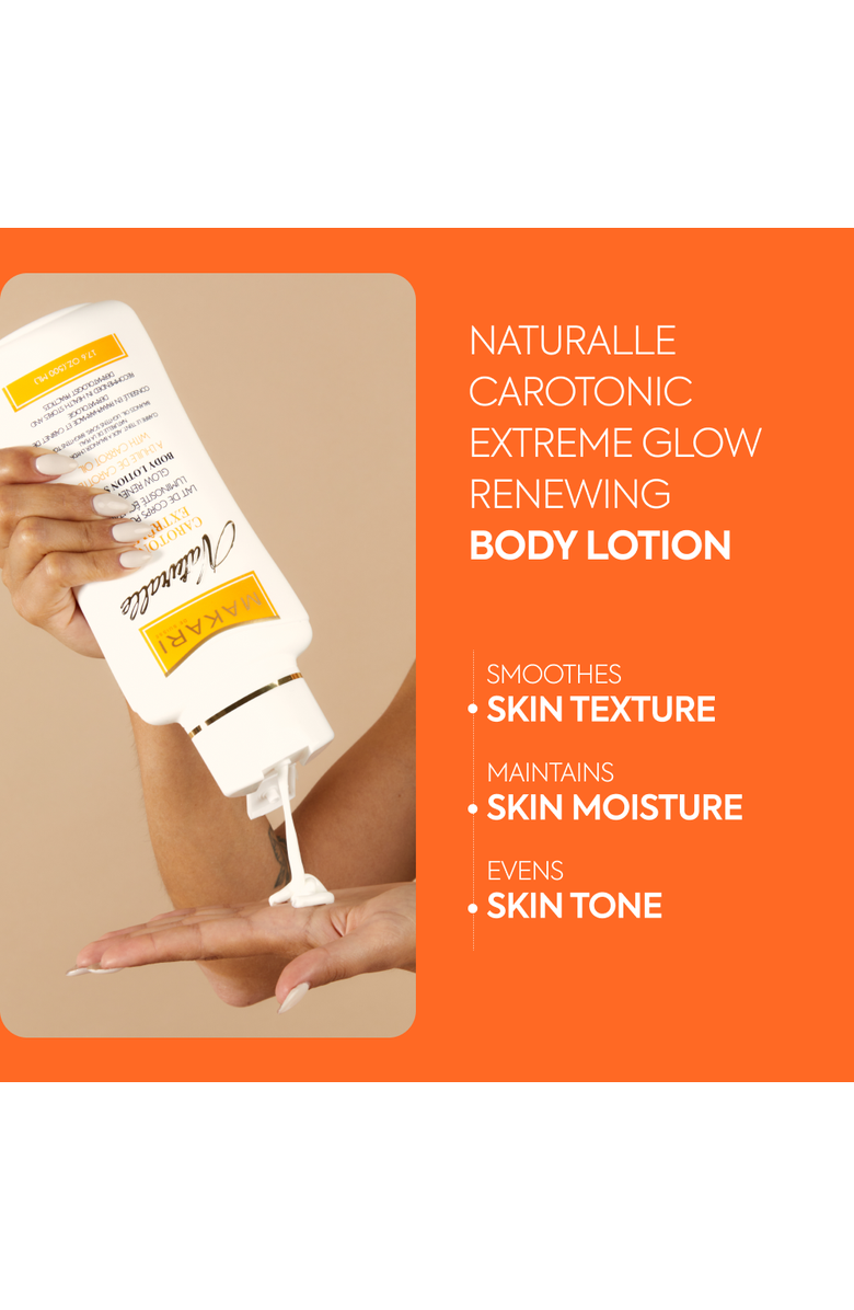 Makari de Suisse Naturalle Carotonic Extreme Glow Renewing Body Lotion, Alternate, color, NO COLOR