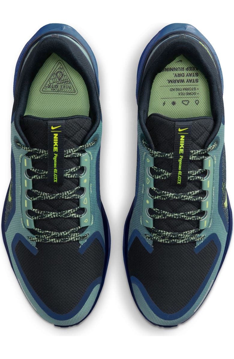 Nike Air Zoom Pegasus 41 Gore-Tex<sup>®</sup> Waterproof Running Shoe, Alternate, color, 006 Cannon/Volt