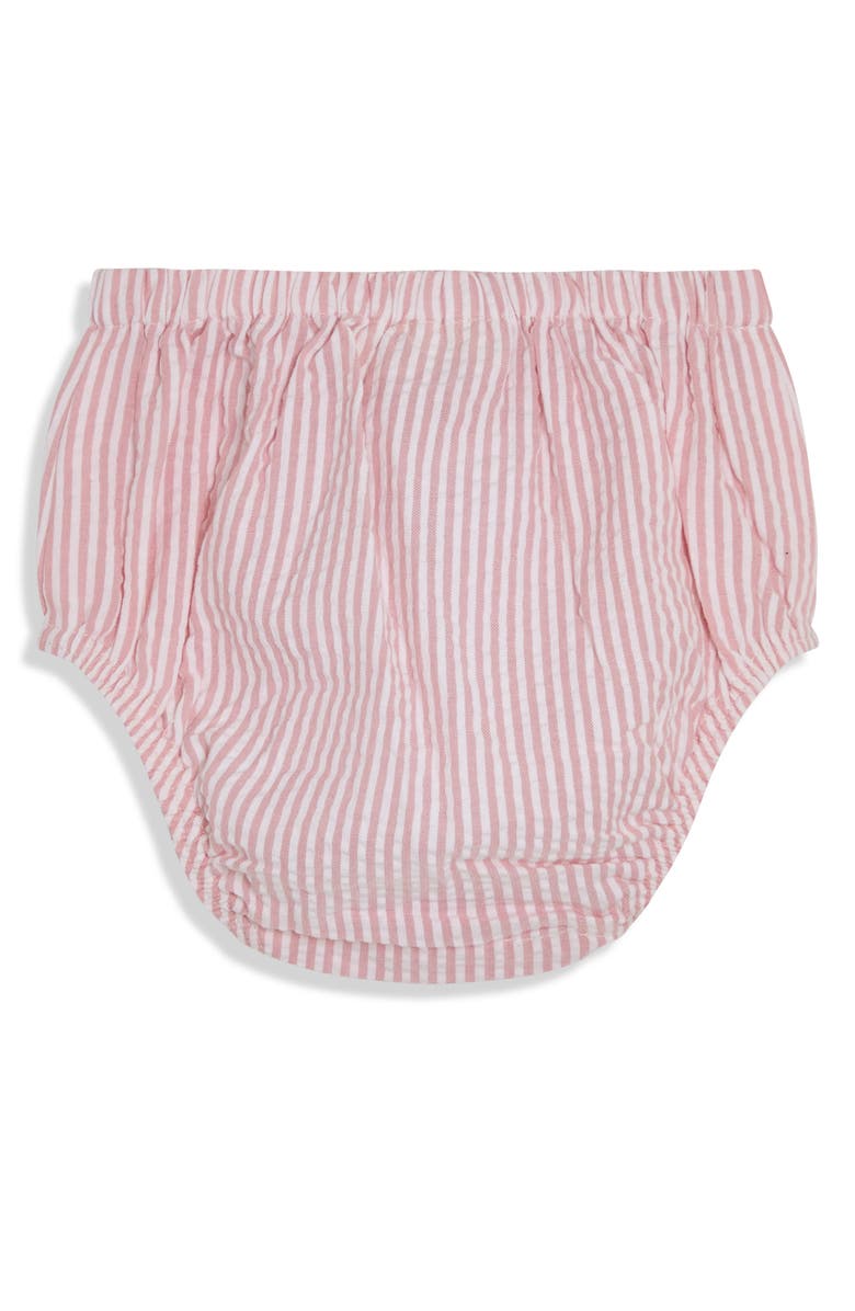 JOJO MAMAN BEBE Boat Appliqué Smocked Dress, Alternate, color, White