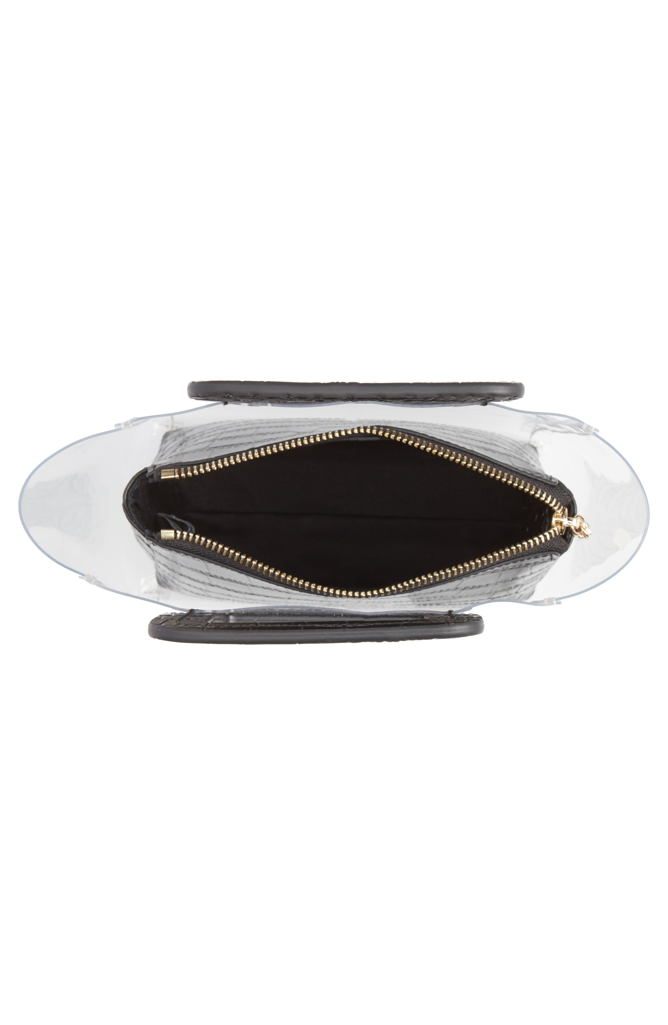 STAUD Mini Shirley Transparent Handbag, Alternate, color, 