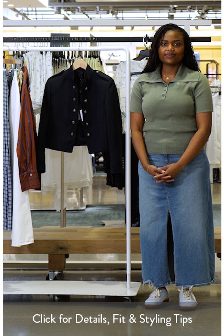 Betsy Virgin Wool Military Jacket video