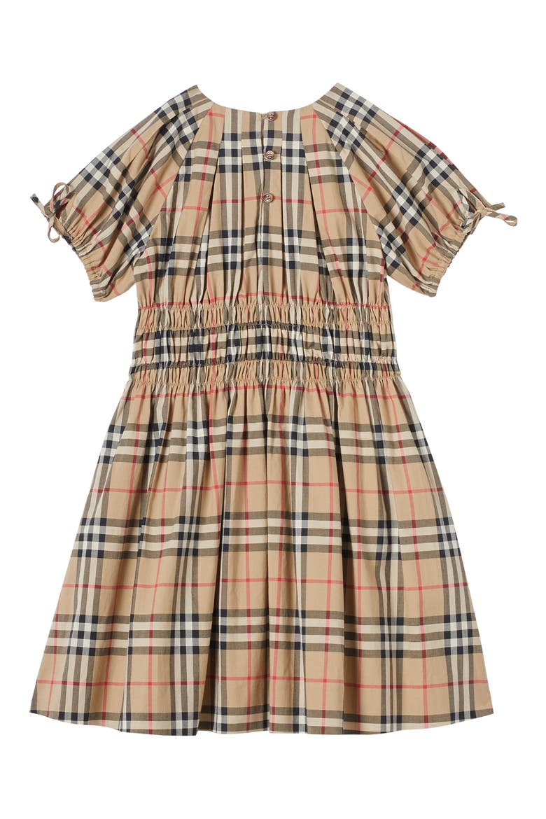 Joyce Archive Smocked Dress, Alternate, color, ARCHIVE BEIGE