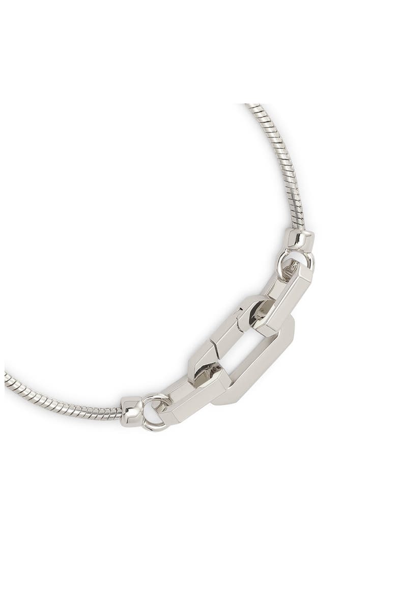 Fine Rope Bracelet, Alternate, color, RHODIUM